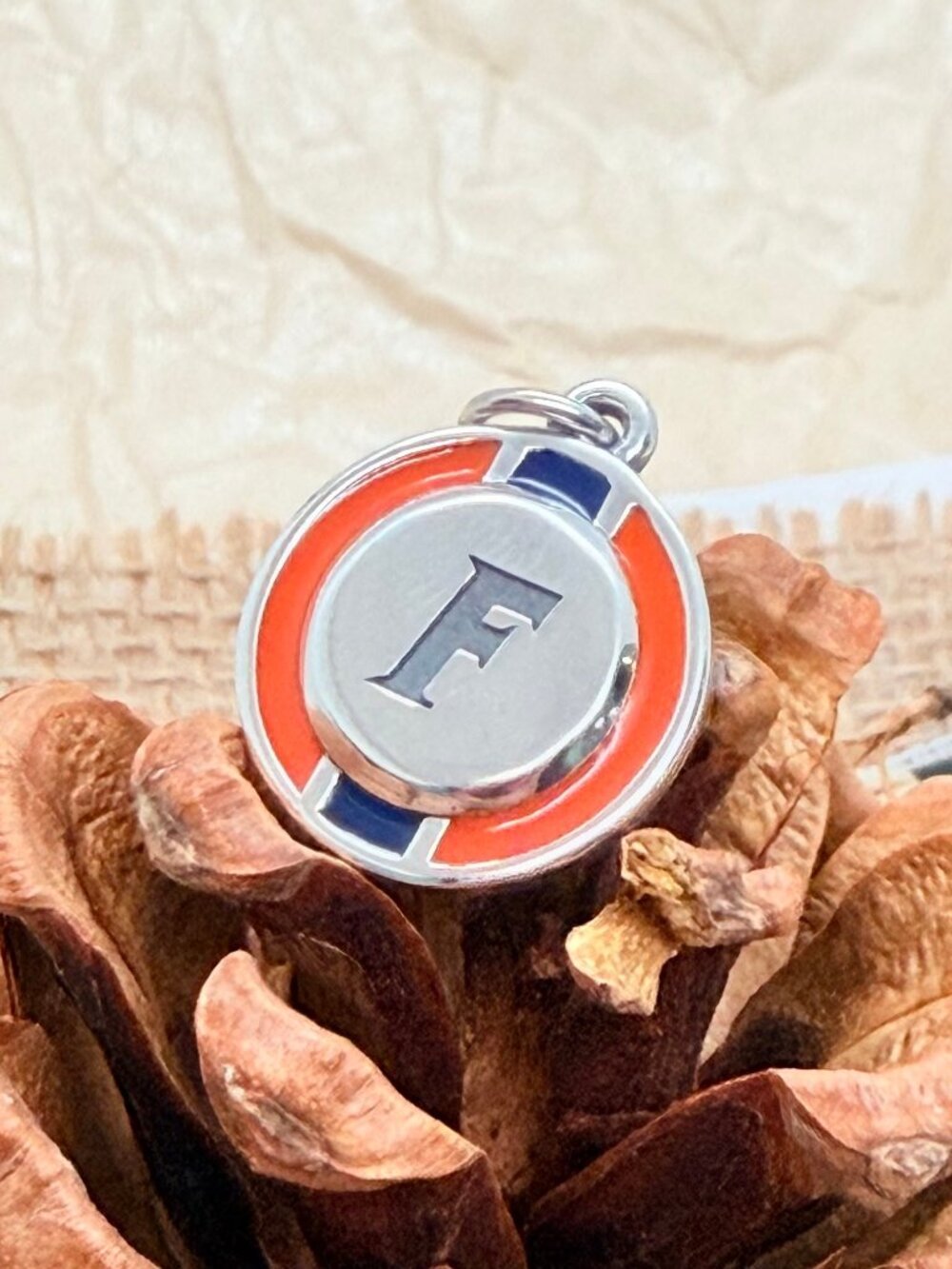 James Avery Florida Gators Enamel School Spirit Charm Sterling Silver